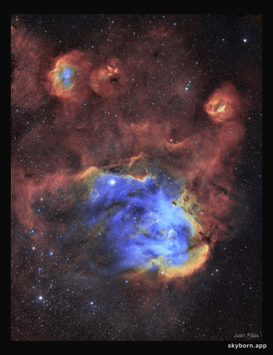 IC 2944: The Running Chicken Nebula