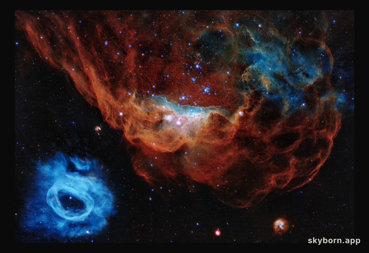 Hubble's Cosmic Reef