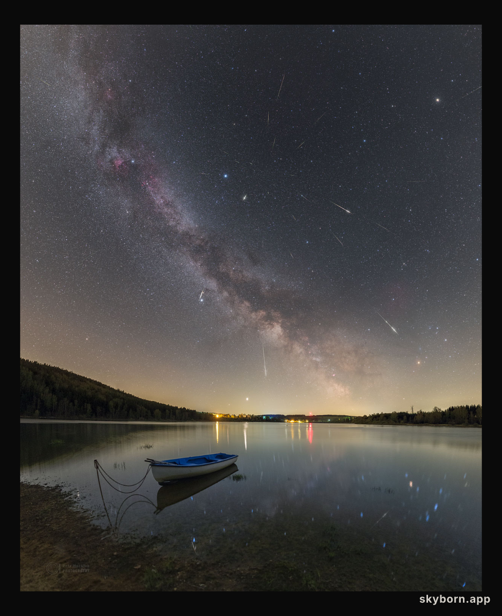 Lyrid Meteors from the Constellation Lyra
