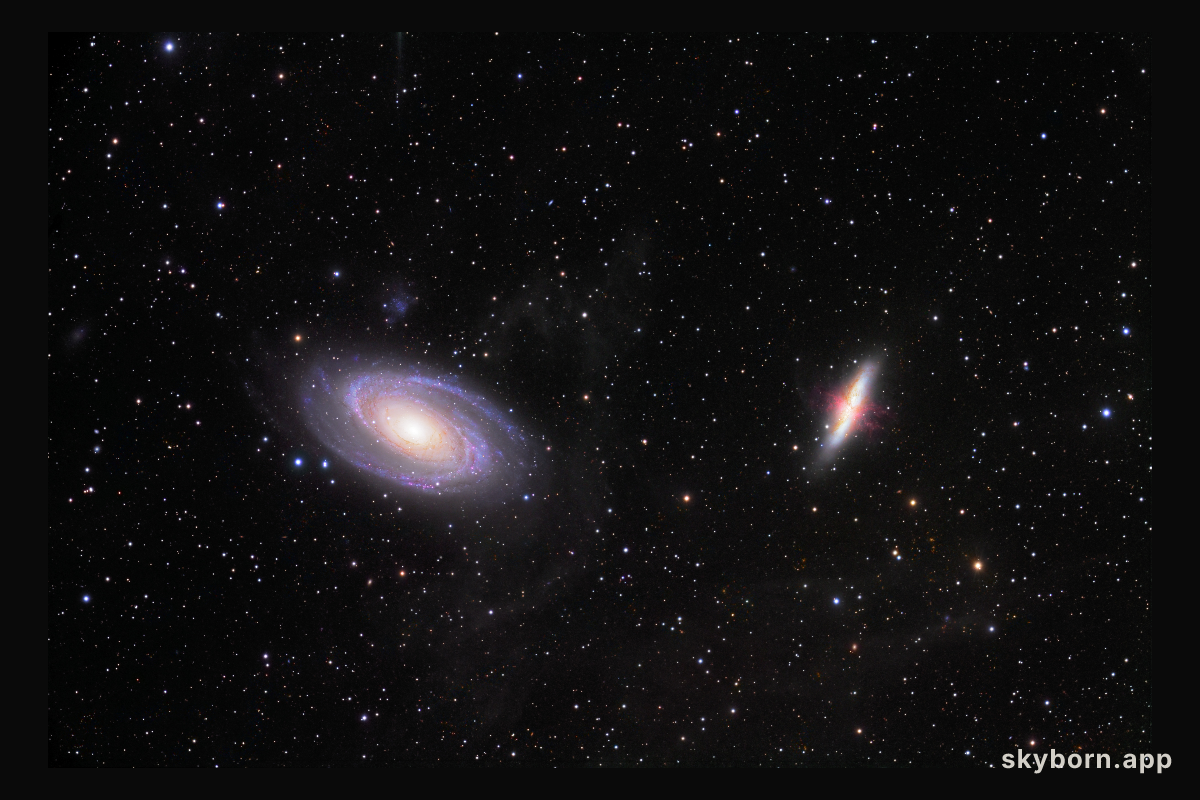 Galaxy Wars: M81 and M82