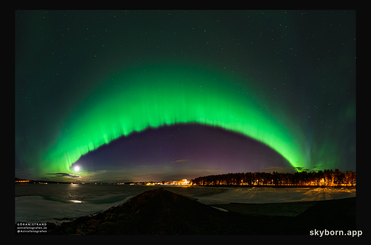 Aurora over Sweden