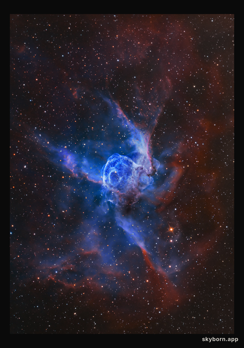 NGC 2359: Thor's Helmet