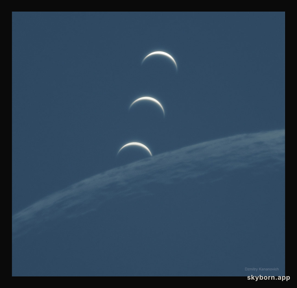 Moon Occults Venus