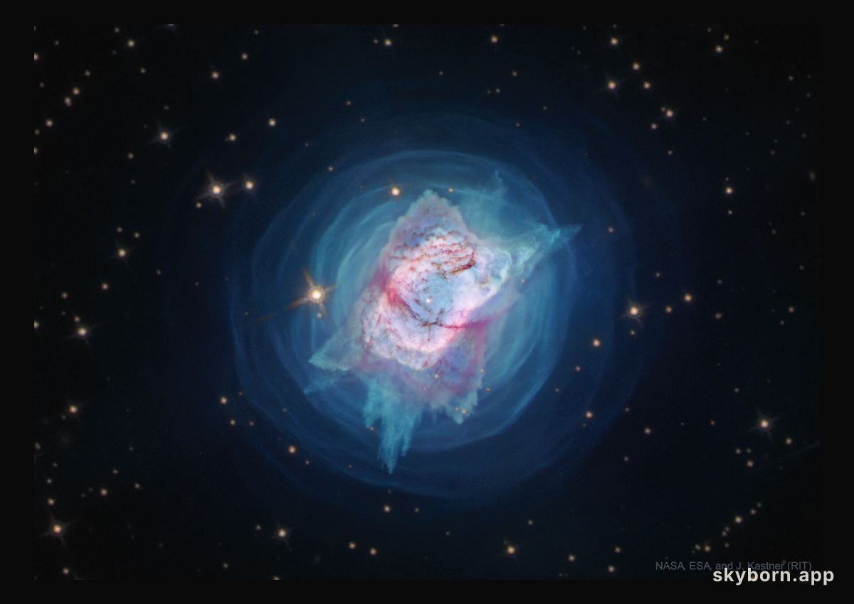 Bright Planetary Nebula NGC 7027 from Hubble