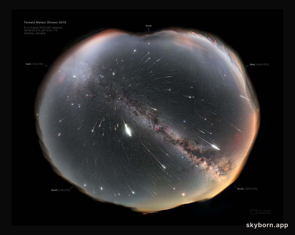Perseids from Perseus