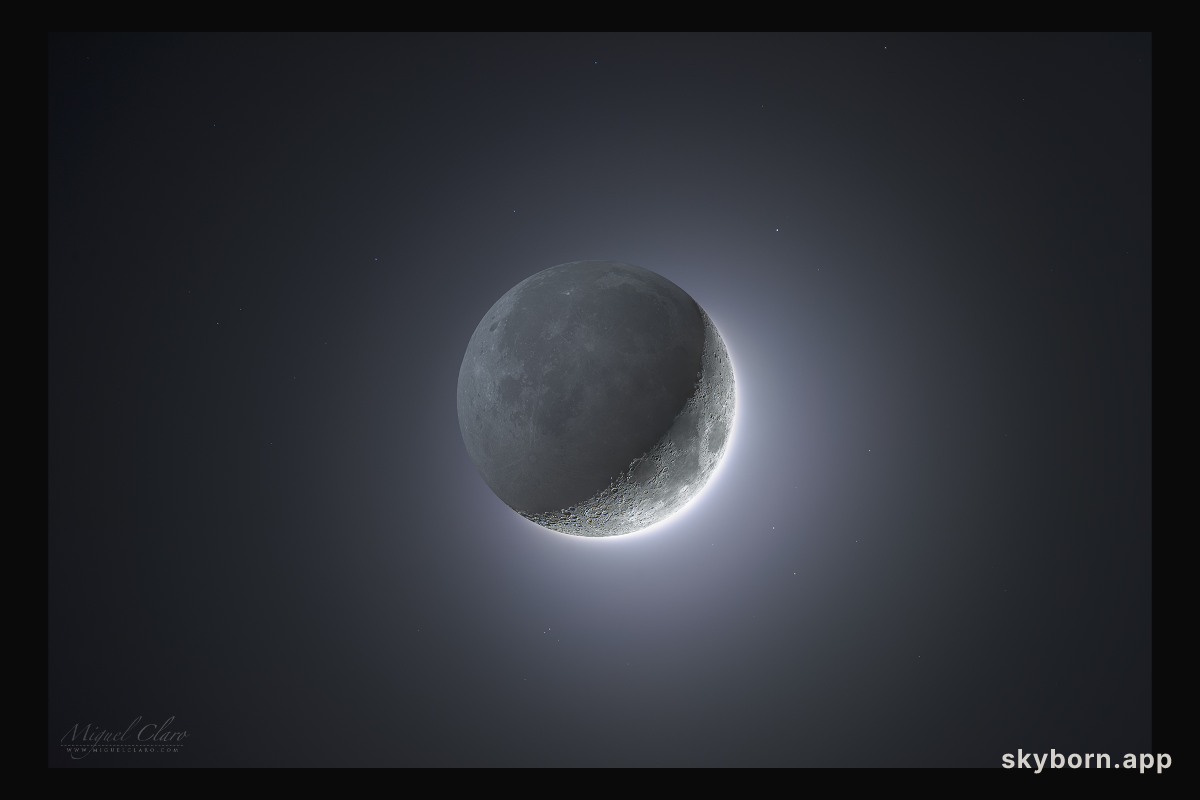 Crescent Moon HDR