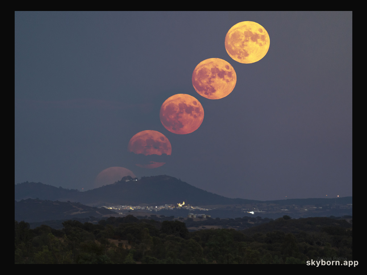 Corn Moon Rising