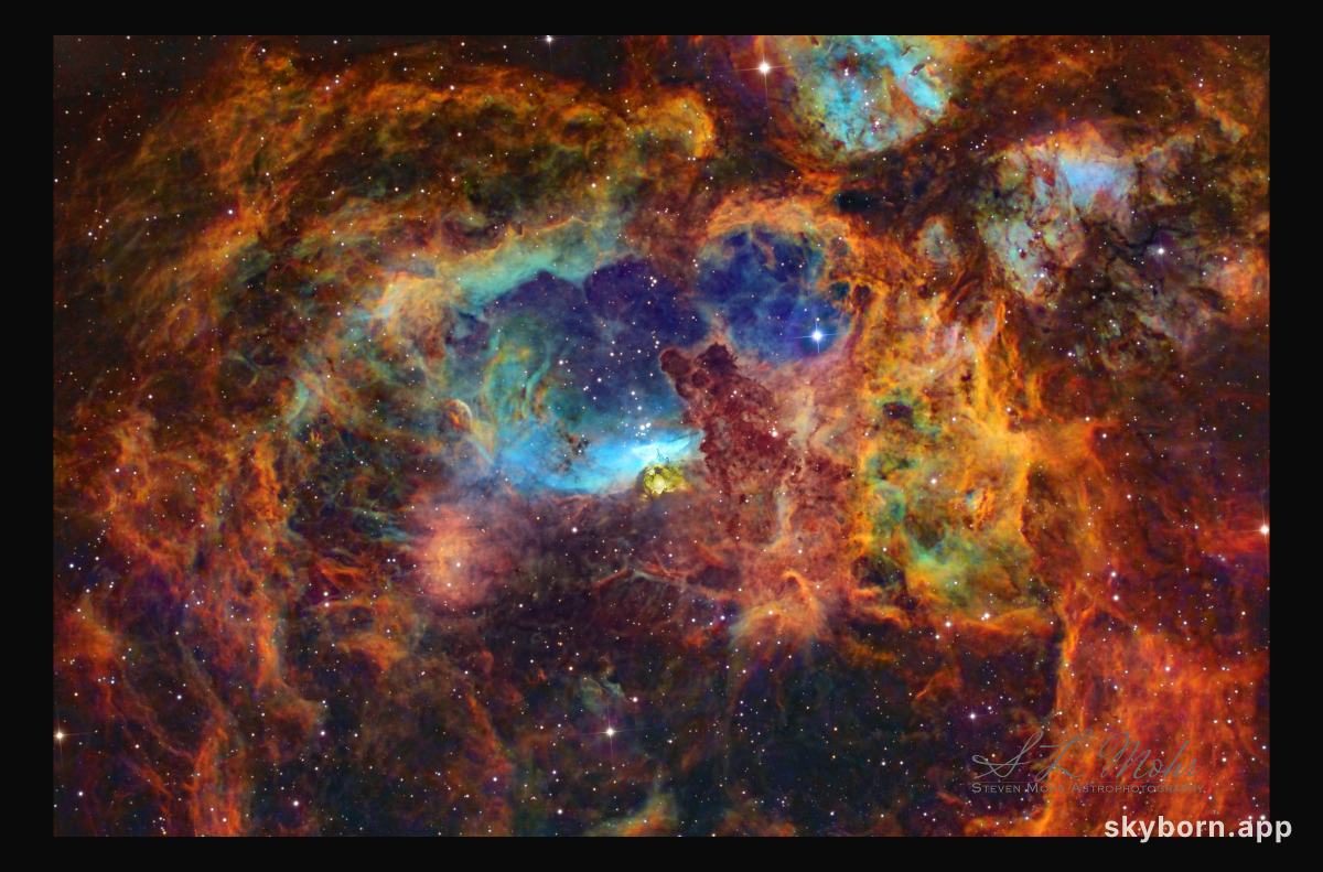 NGC 6357: The Lobster Nebula