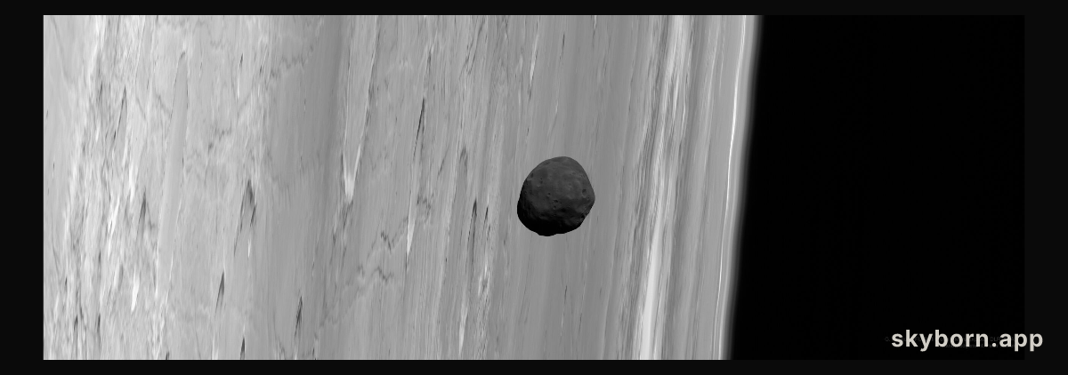 Martian Moon Phobos from Mars Express