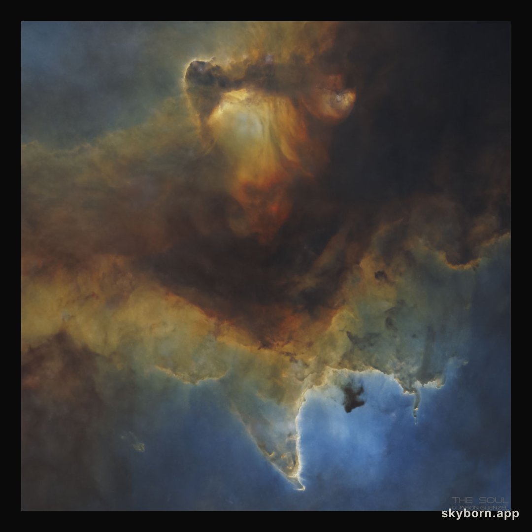 The Central Soul Nebula Without Stars