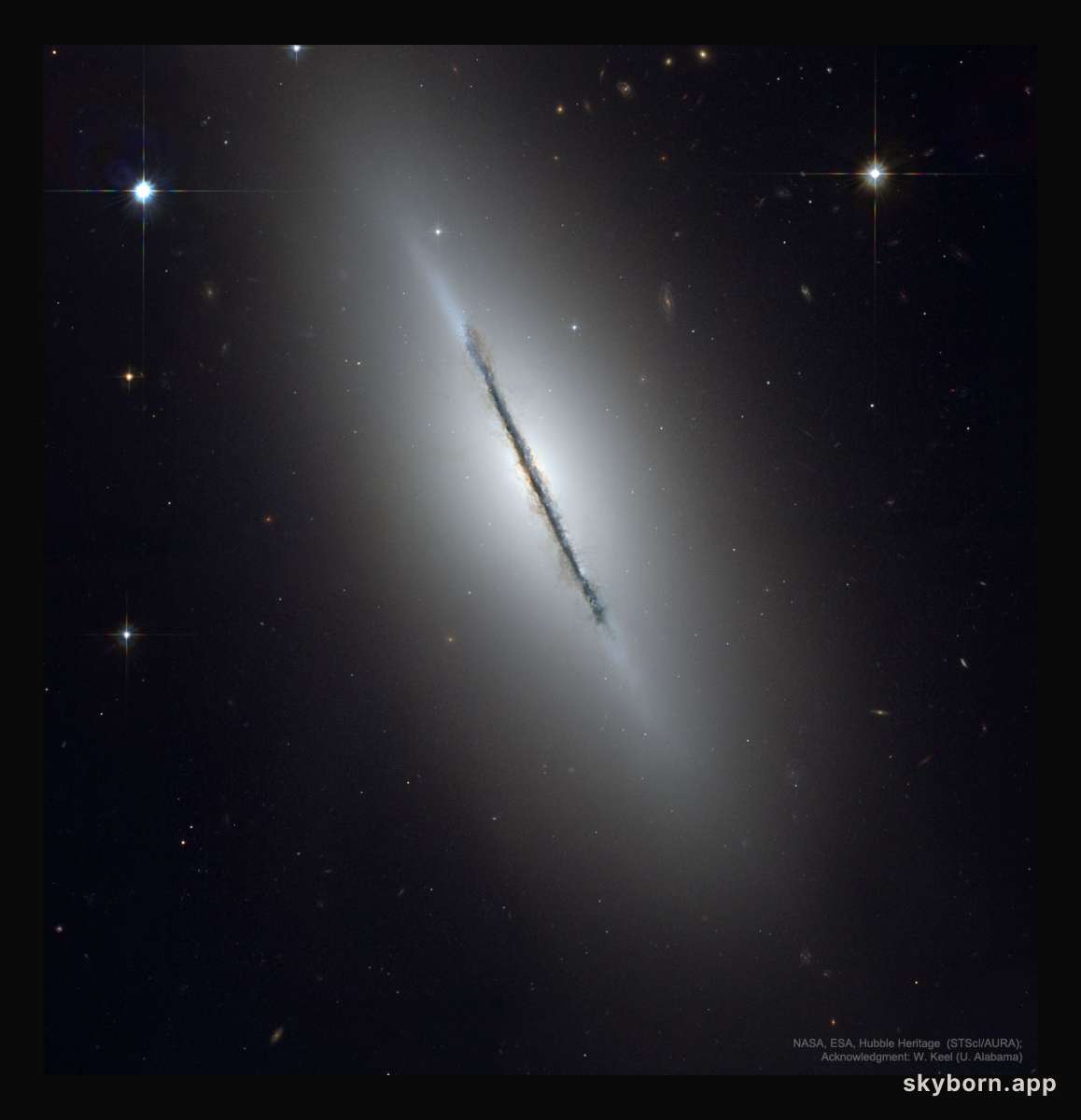 Edge-On Galaxy NGC 5866
