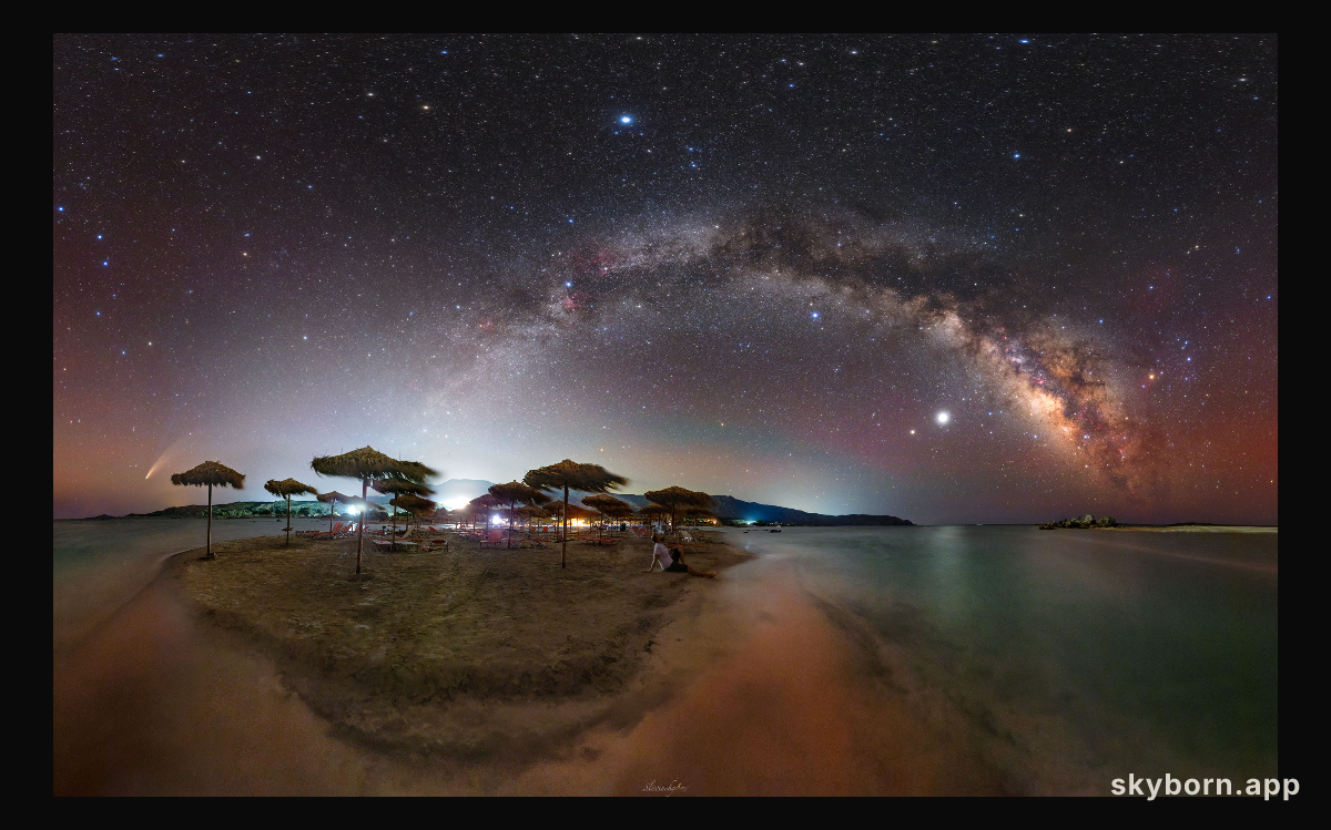 Light and Glory over Crete