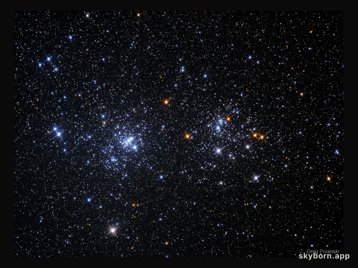 A Double Star Cluster in Perseus