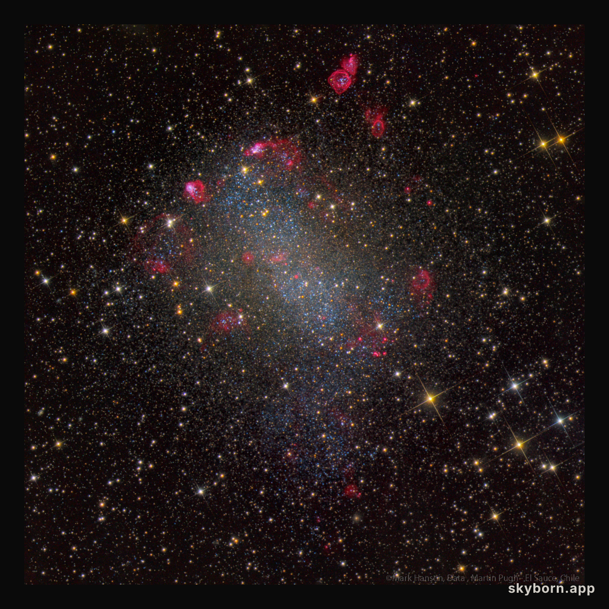 NGC 6822: Barnard's Galaxy
