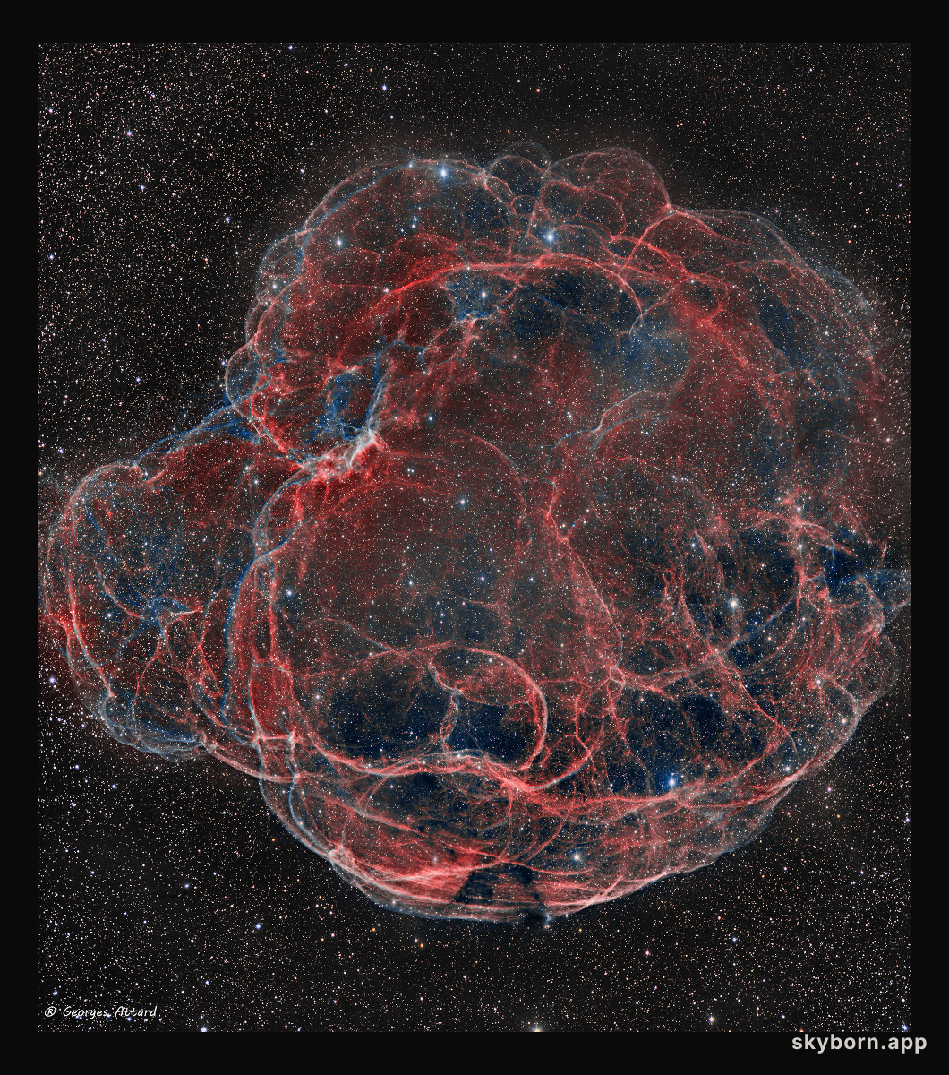 Simeis 147: Supernova Remnant