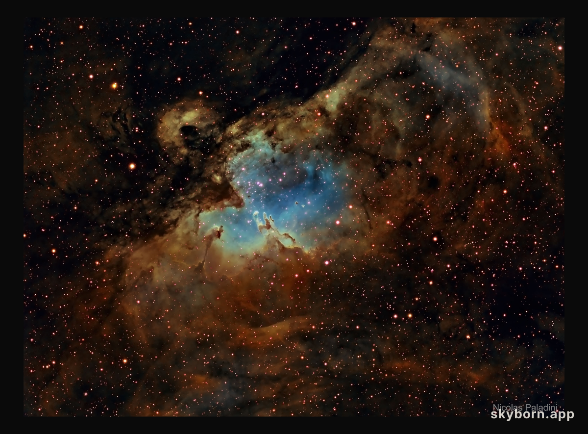 M16: Inside the Eagle Nebula
