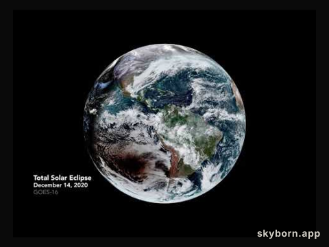 Earth During a Total Solar Eclipse