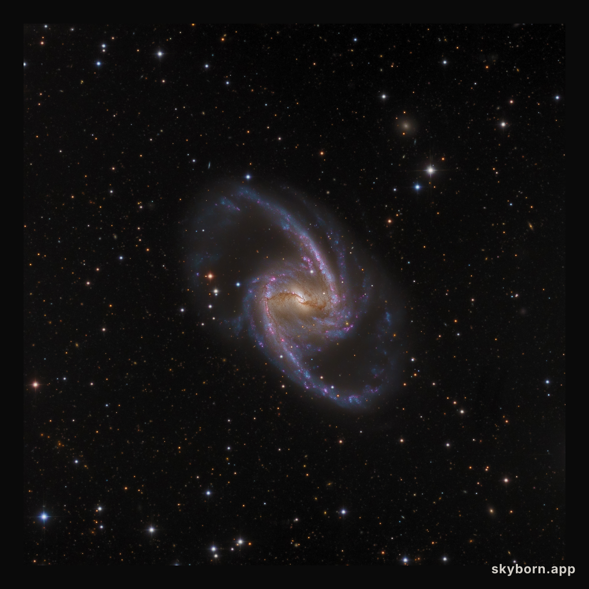 NGC 1365: Majestic Island Universe