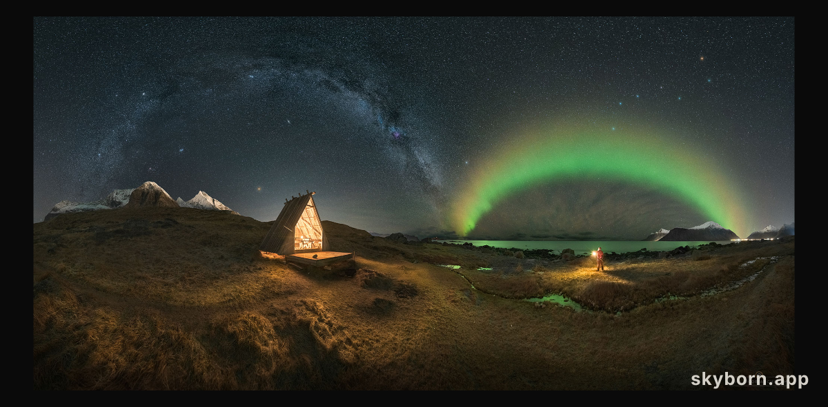 Arches Across an Arctic Sky