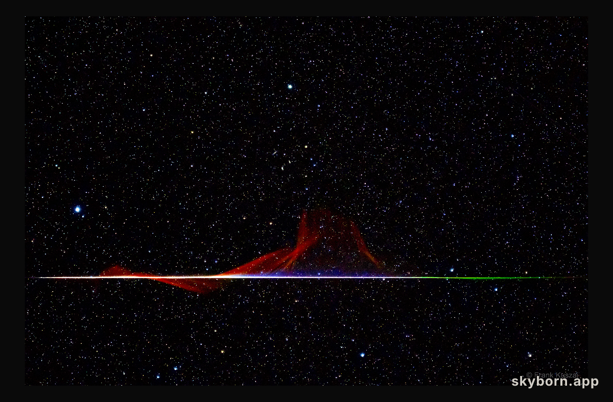 A Colorful Quadrantid Meteor