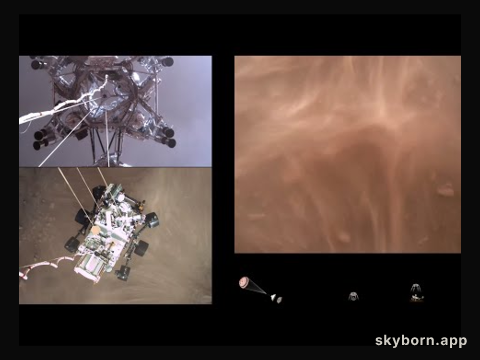 Video: Perseverance Landing on Mars