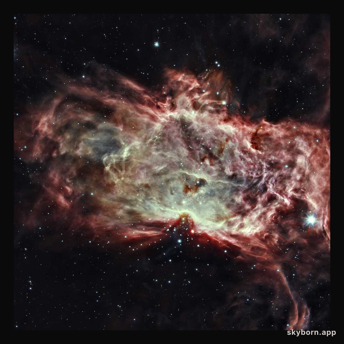 Inside the Flame Nebula