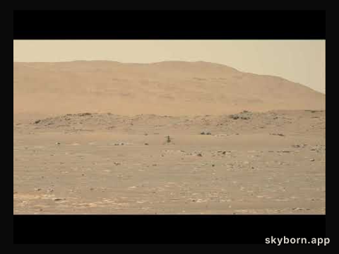 Ingenuity: First Flight over Mars