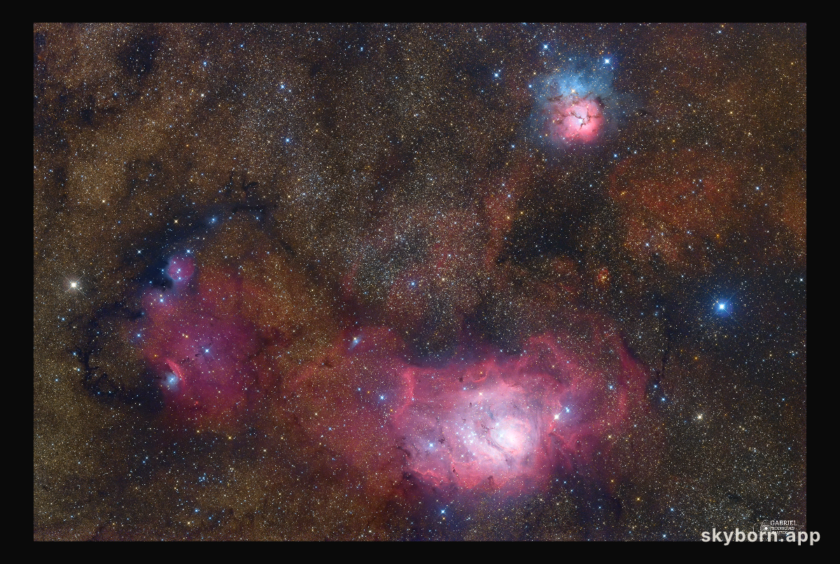 A Sagittarius Triplet
