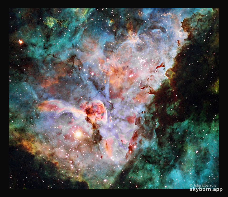 Clouds of the Carina Nebula