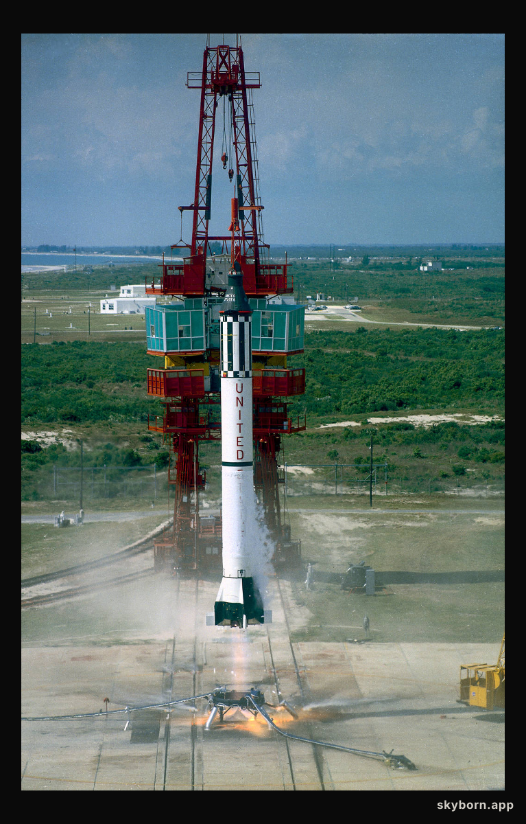 Mercury-Redstone 3 Launch