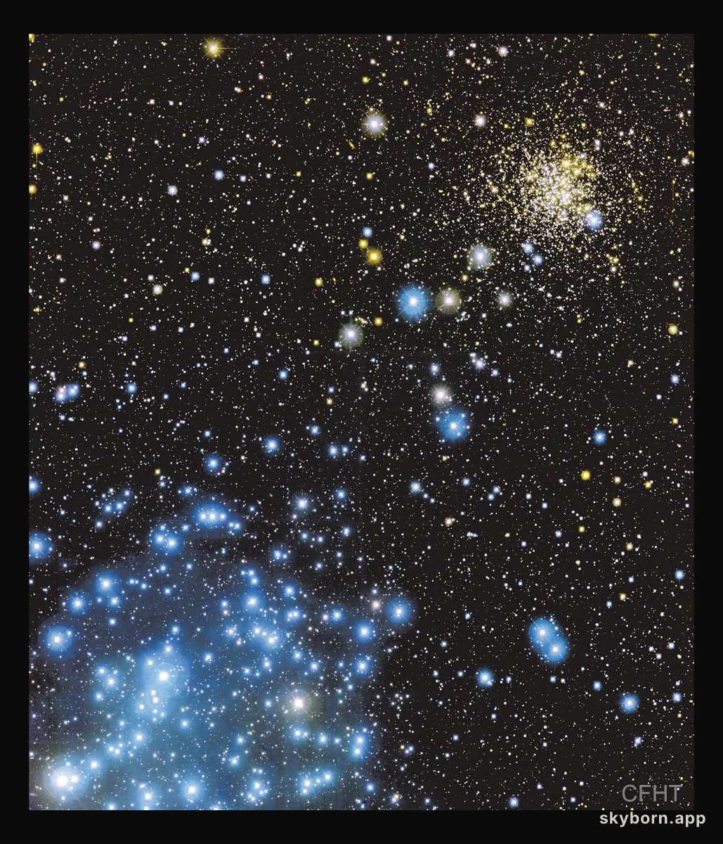 Star Clusters M35 and NGC 2158