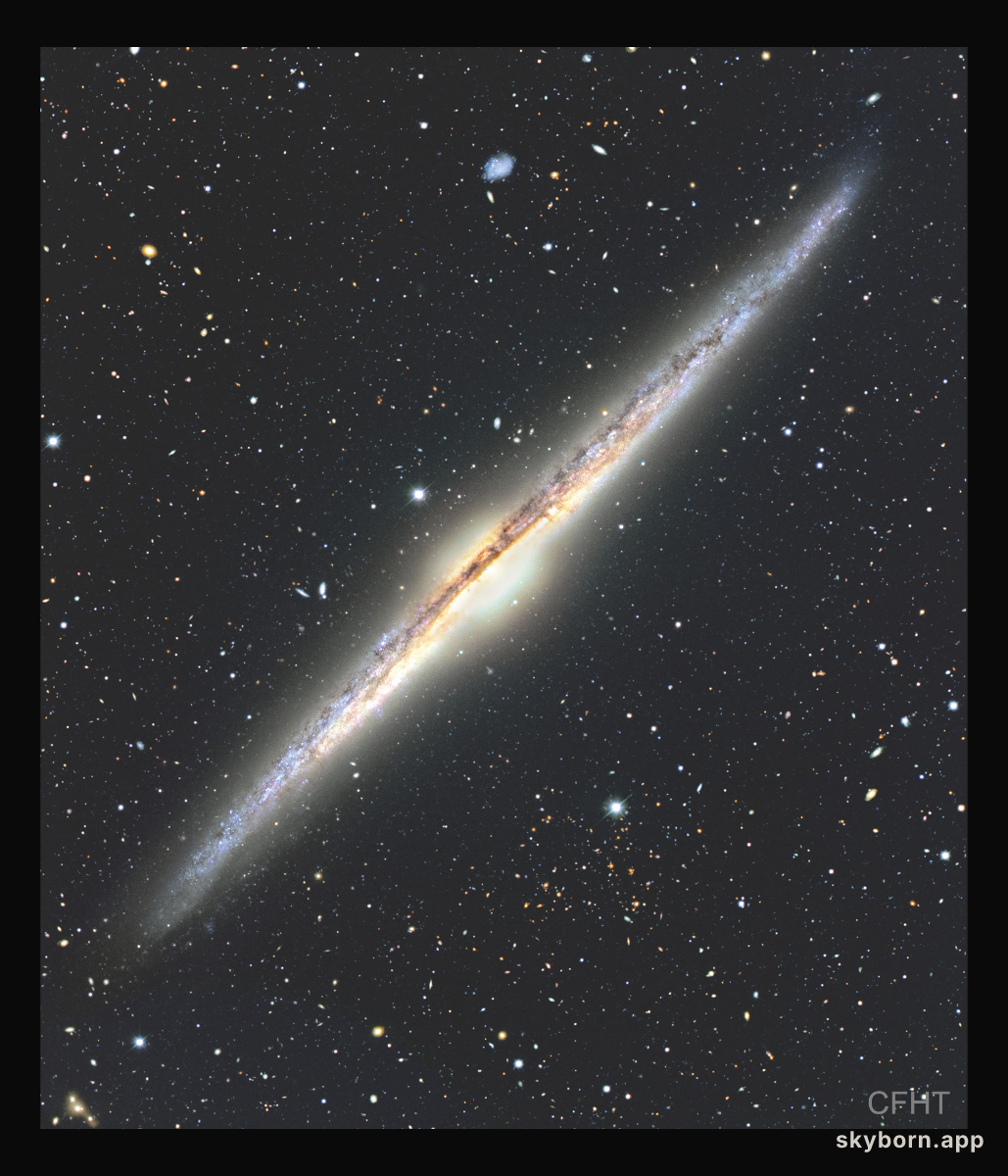 NGC 4565: Galaxy on Edge