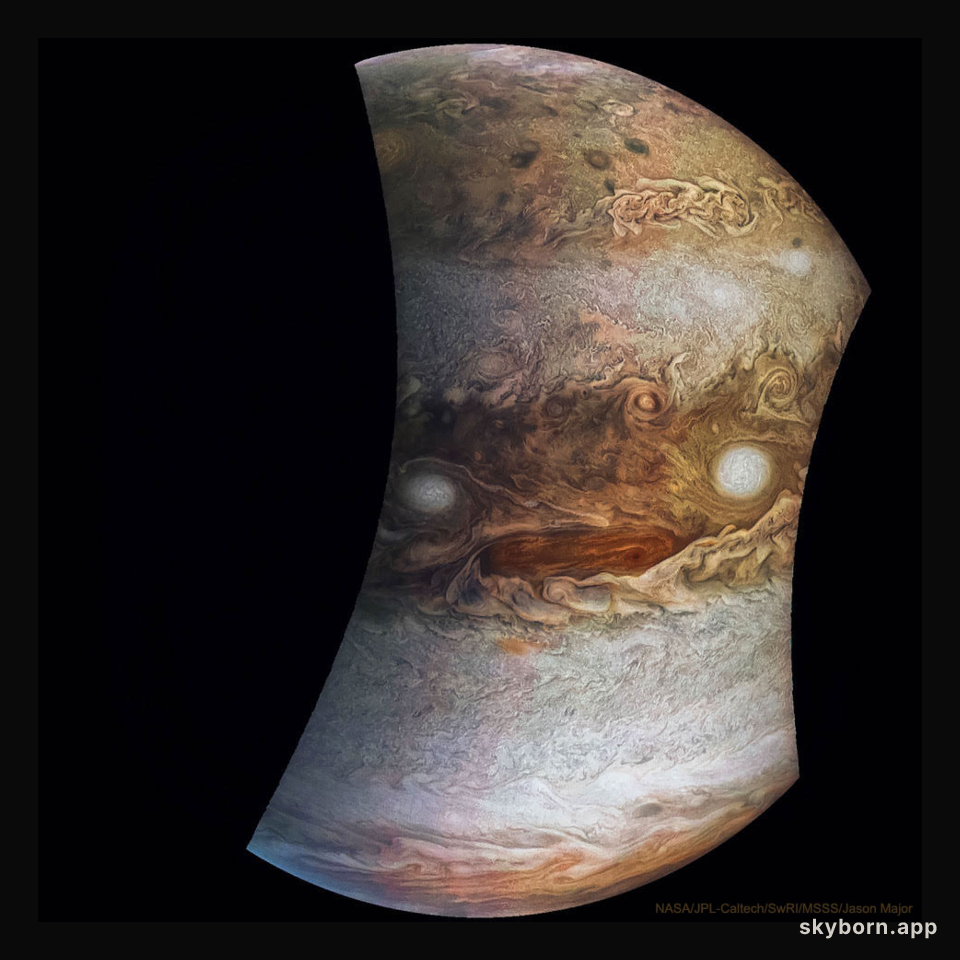 A Face in the Clouds of Jupiter from Juno