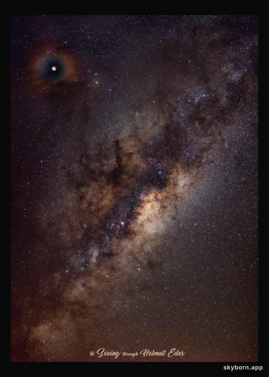 A Total Lunar Eclipse Corona