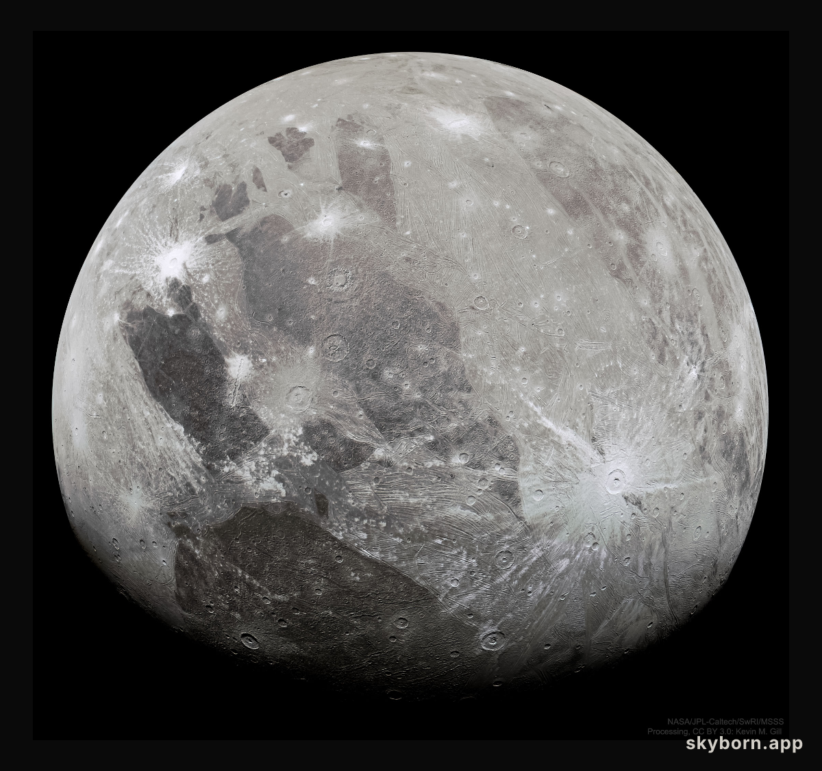 Ganymede from Juno