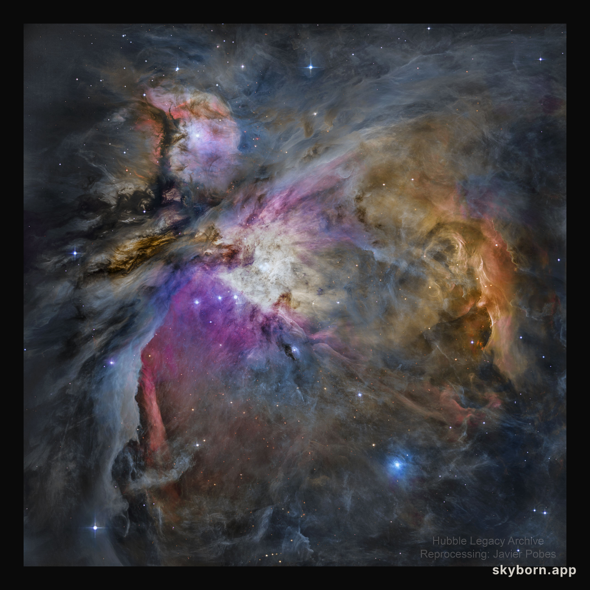 Orion Nebula: The Hubble View