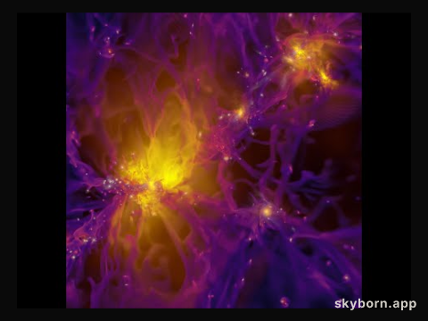 Simulation: Formation of the First Stars