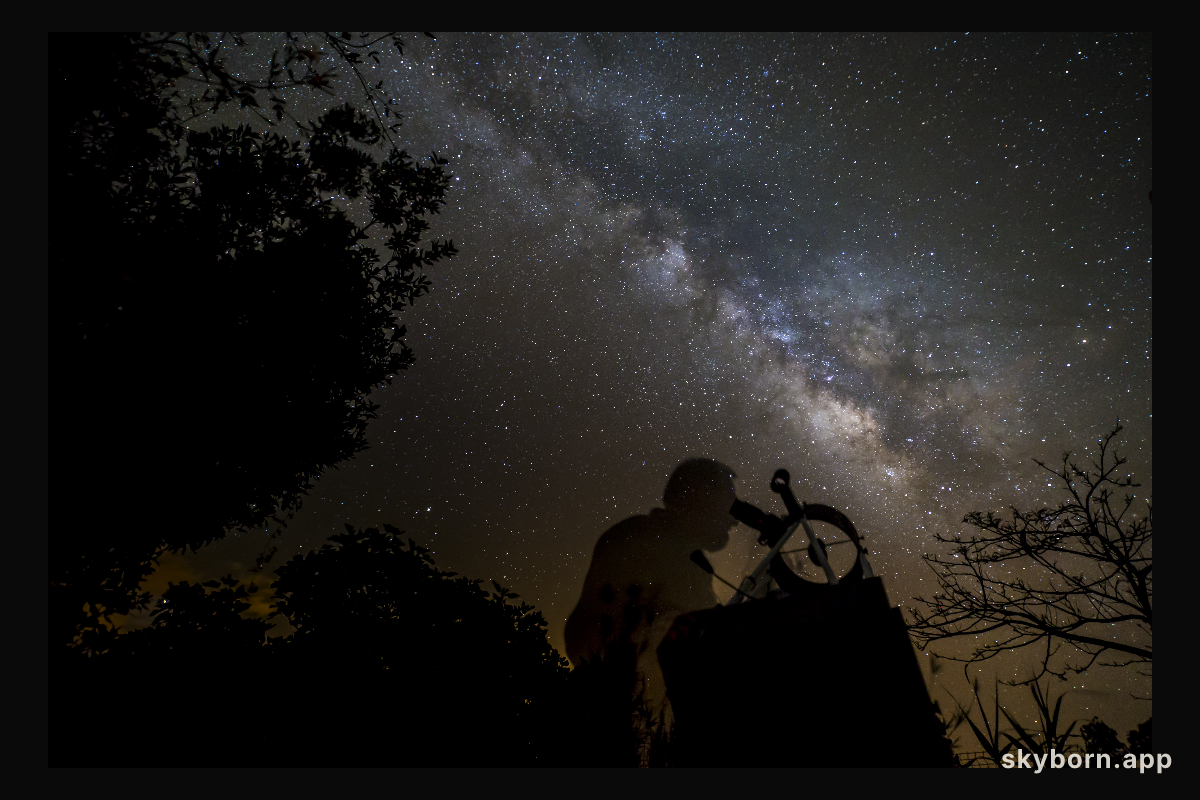 Along the Milky Way