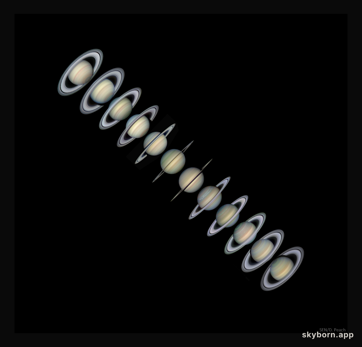 Rings and Seasons of Saturn