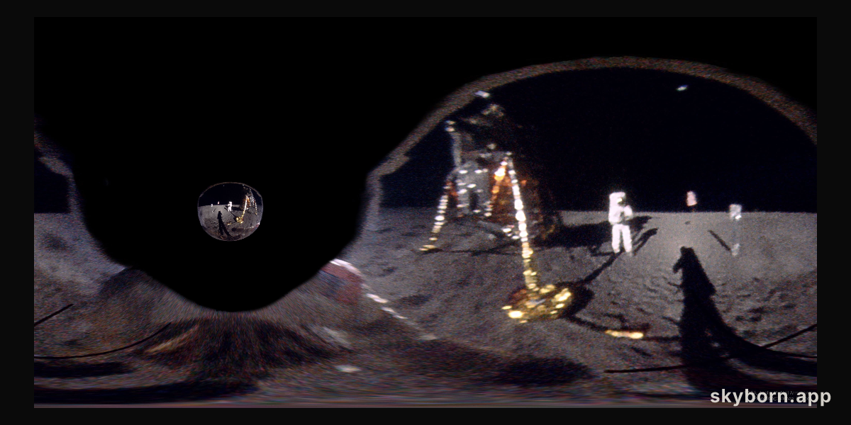 Unwrapped: Five Decade Old Lunar Selfie