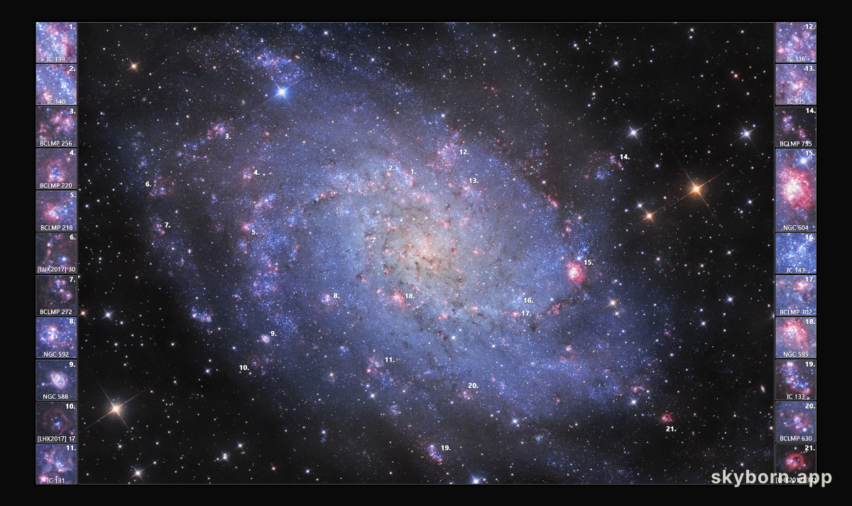 The Hydrogen Clouds of M33