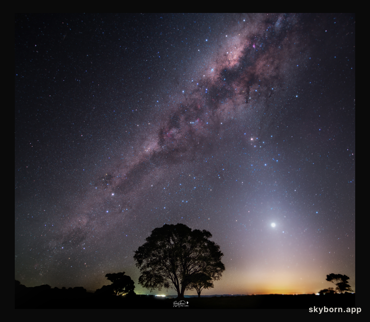 A Light and Dusty Night