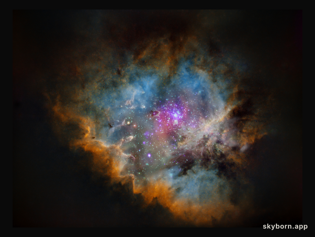 NGC 281: Starless with Stars