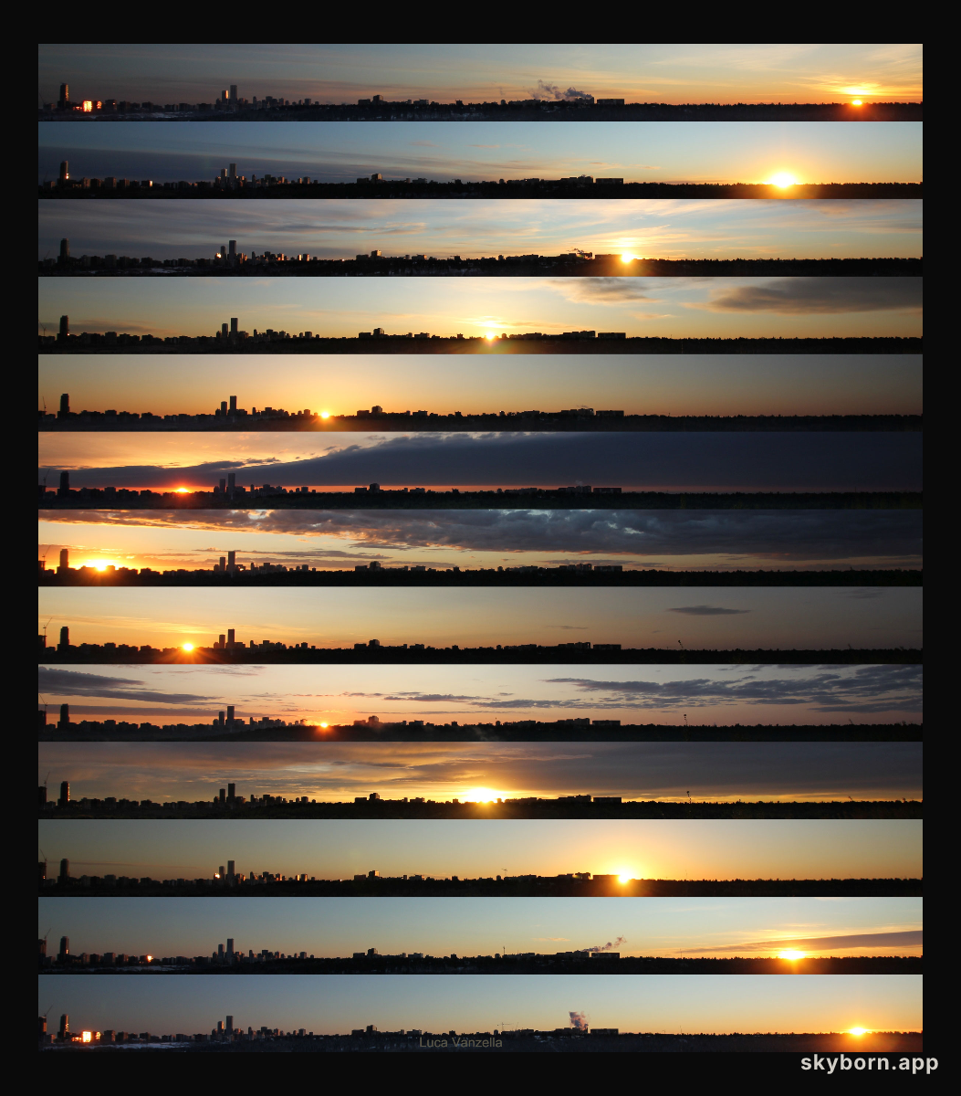 A Year of Sunrises