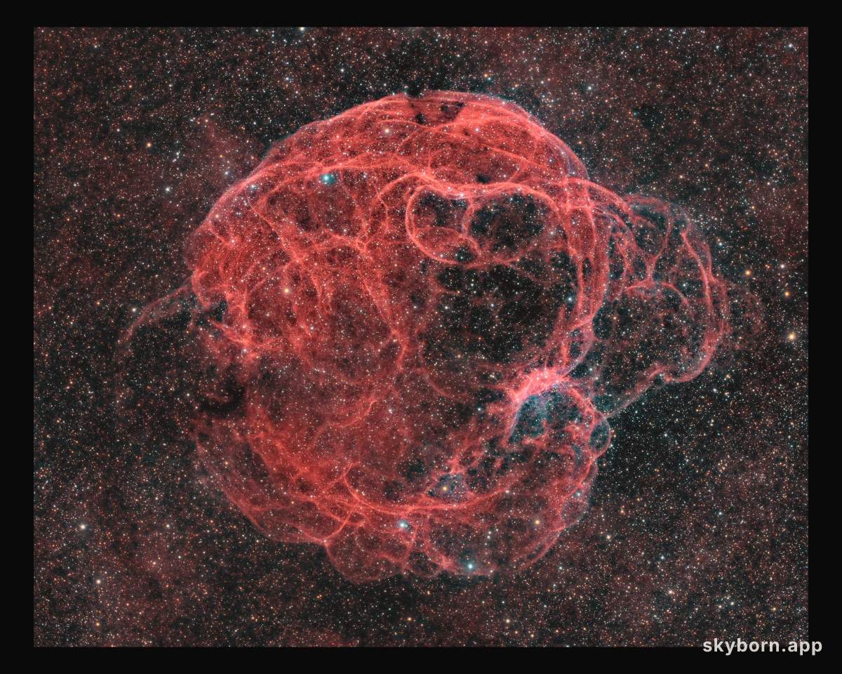 Supernova Remnant Simeis 147
