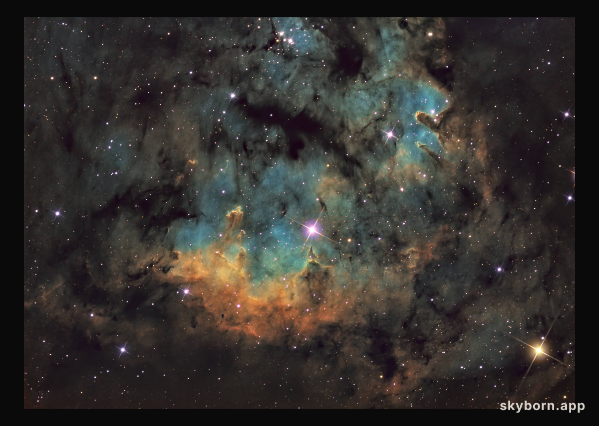 NGC 7822 in Cepheus