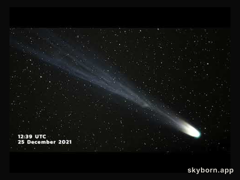 Video: Comet Leonard over One Hour