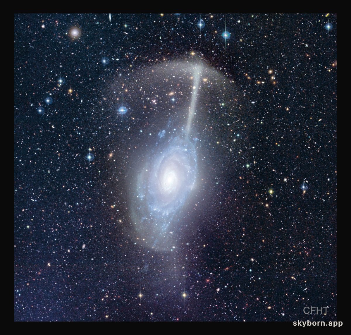 NGC 4651: The Umbrella Galaxy