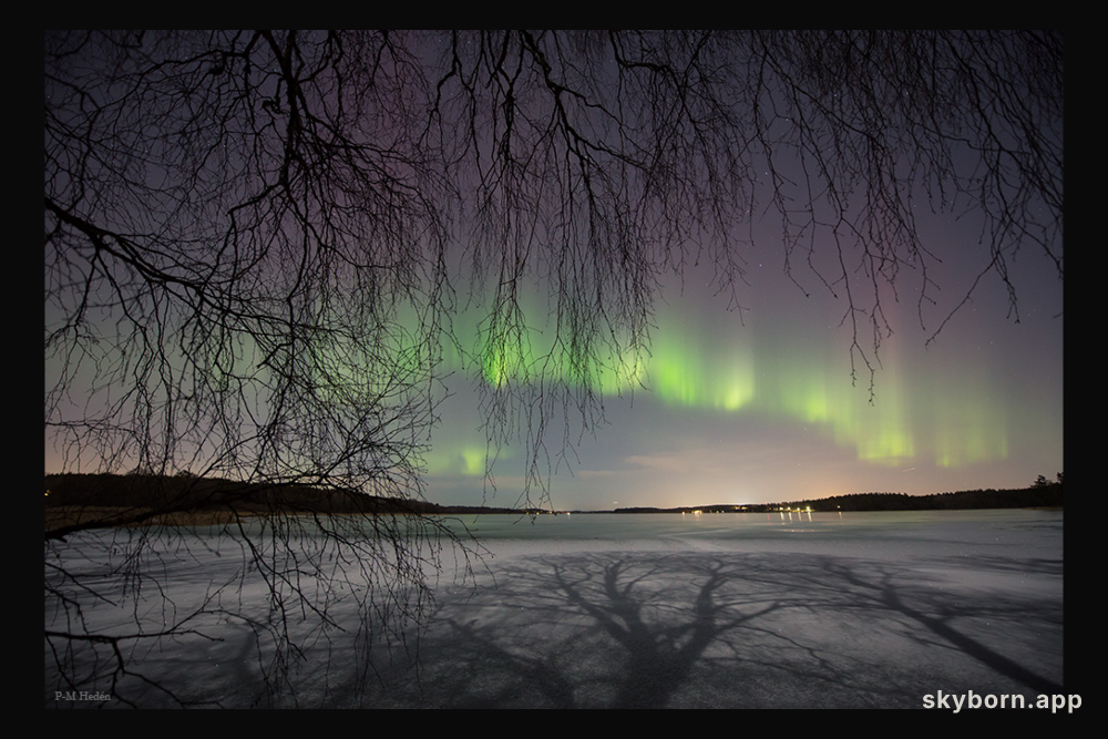 Aurora by Moonlight