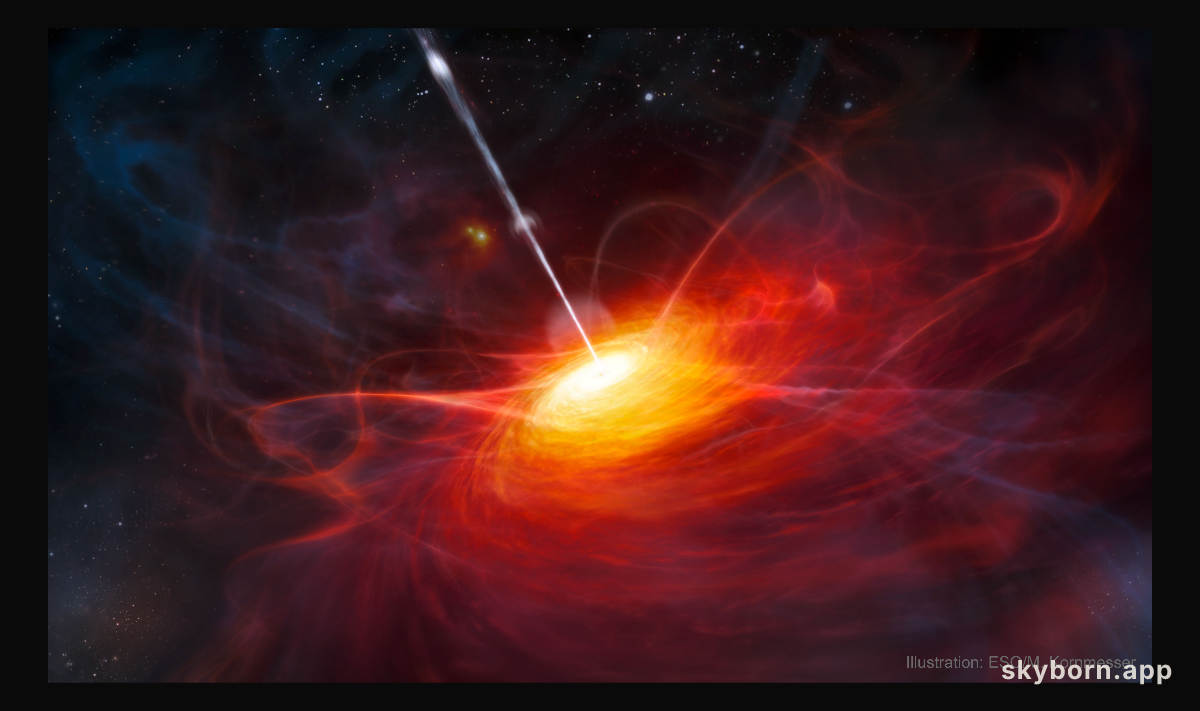 Illustration: An Early Quasar